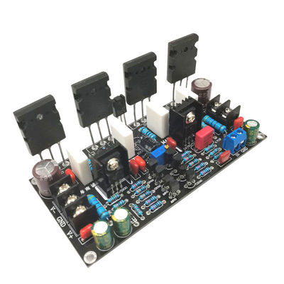 2.0 Saluran 200W Mono Tube Amp Board 1943 5200 Audio Power Amplifier Board Cetakan pribadi