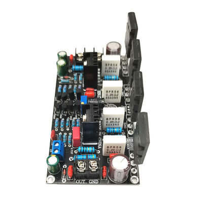 2.0 Saluran 200W Mono Tube Amp Board 1943 5200 Audio Power Amplifier Board Cetakan pribadi