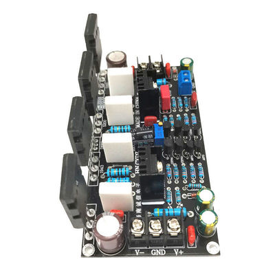 2.0 Saluran 200W Mono Tube Amp Board 1943 5200 Audio Power Amplifier Board Cetakan pribadi