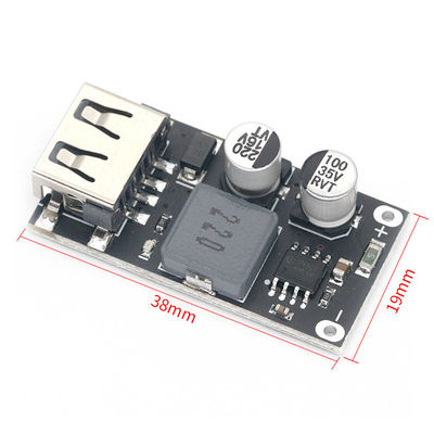 Fast Charging Circuit Board Power Supply Module 24V ke USB QC3.0 QC2.0 Konverter