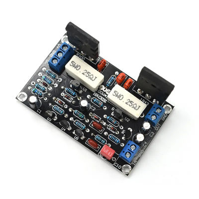 Papan Amplifier Audio HIFI Saluran Mono Daya Output Terukur 100W dengan DC Ganda 10-45V dan Kebisingan Rendah Nol Drift