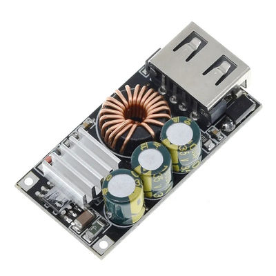 Pengecoran telepon genggam darurat dengan Papan Pengisi Cepat DIY QC3.0 dan Pasokan Listrik 24W