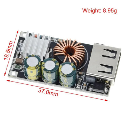 Pengecoran telepon genggam darurat dengan Papan Pengisi Cepat DIY QC3.0 dan Pasokan Listrik 24W