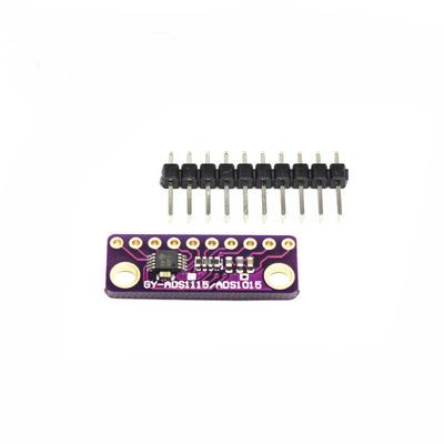 ADS1115 ADS1015 16 Bit ADC 4 Channel Module Programmable Gain Amplifier 2.0V hingga 5.5V 100% Asli