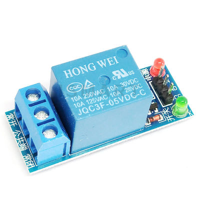 5V/12V One Channel Relay Module untuk PIC AVR DSP ARM MCU Contact Load Power Supply Board