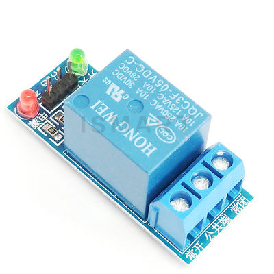 5V/12V One Channel Relay Module untuk PIC AVR DSP ARM MCU Contact Load Power Supply Board