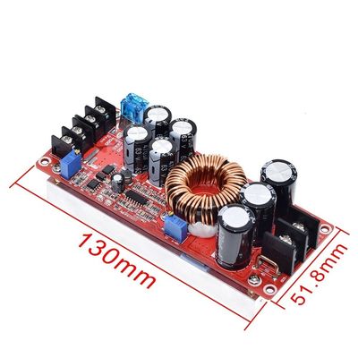 Modul Konverter Boost 1200W untuk Pasokan Daya DC Tegangan Tinggi IN 8-60V OUT 12-83V