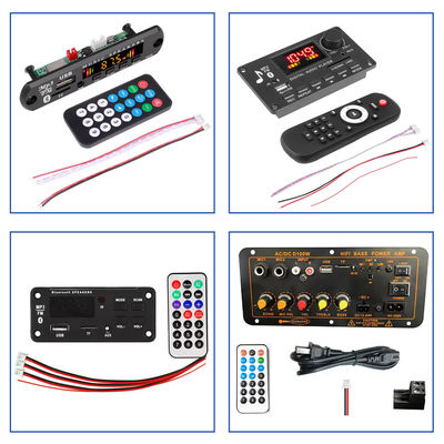 Wireless BT 5.0 MP3 Player Module dengan 6-12V DC dan Lossless Audio Support untuk Sistem Audio Mobil