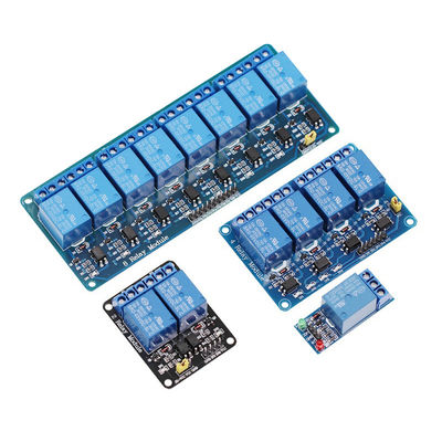 Trigger Tingkat Tinggi dan Rendah 5V/12V/24V Shield untuk Arduino 1 2 4 6 8 Channel Relay Module