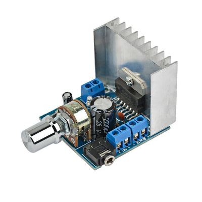 Pemasangan langsung TDA7297 2x15W 12V AC/DC 2.0 Channel Board Double Track No Noise Fg