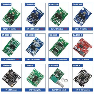 PAM8403 Modul Audio Amplifier 2*3W Daya 5V Papan Amplifier Daya Kelas D Ultra-kecil Tegangan Standar
