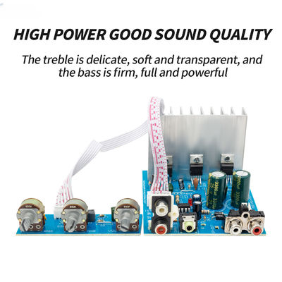 TDA2030 Subwoofer Power Amplifier Board 2.1CH 15W*2 30W Stereo Audio Amplifier dengan AC 12V Dual Power