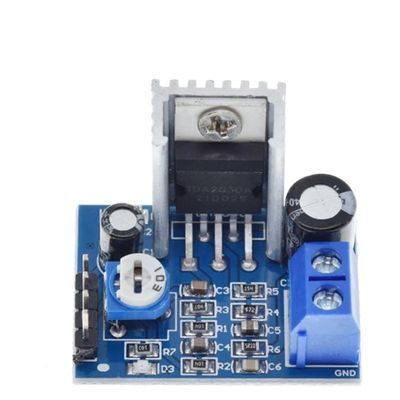 6-12V Single Amplifier Audio Board TDA2030 Modul Power Supply Packaging Jenis kantong