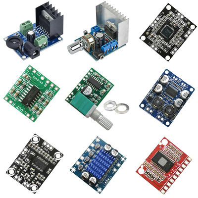 TDA7297 12V Double Channel Power Amplifier Audio Board dengan Desain Audio dan Noise-Free