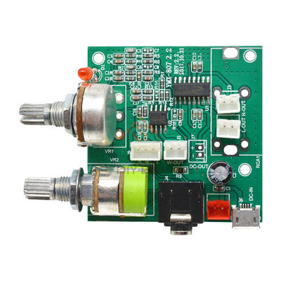 20W 2.1 Saluran 3D Surround Kelas D Amplifier Board Digital Power Audio Module