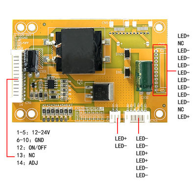 CA-399 Papan Driver Lampu Latar LED 100*70mm Input Default 200mA
