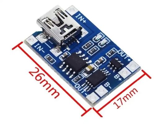 TP4056 1A lithium battery charging board 18650 charger module dengan perlindungan pengisian