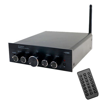 2.1 Saluran 100W Output Power Wireless Bluetooth Digital Audio HIFI Amplifier Daya untuk Audio Rumah