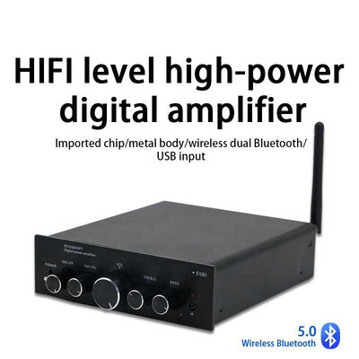 2.1 Saluran 100W Output Power Wireless Bluetooth Digital Audio HIFI Amplifier Daya untuk Audio Rumah