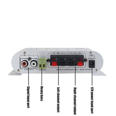 2.1 Channel 12V Amplifier Board dengan 80WX2 + 80W Output Power untuk Audio Digital Hi-Fi Rumah