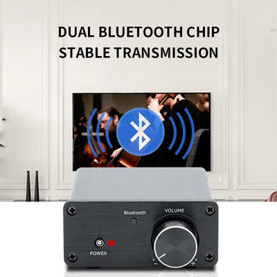 TPA3116 Digital Amplifier 100W Stereo HiFi Kelas D dengan Bluetooth 5.0 dan Aluminium Alloy Housing