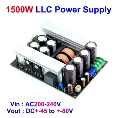 1500W LLC 5-Way Switching Module Power Supply Board Mount AC DC Converter untuk Digital Audio Amplifier LLC-1500W
