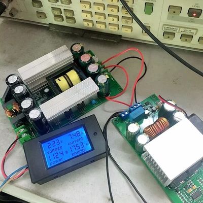 Dual Output 1000W LLC Soft Switching Power Amplifier Board ±35V sampai ±80V DIY Audio Board Mount AC DC Converters