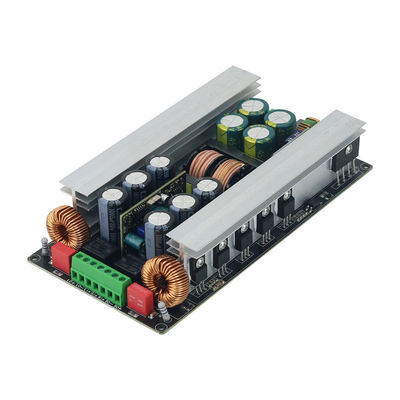2x600W Stereo Digital Power Amplifier Board AC DC Converter dengan Switching Power Supply Bridged Speaker Protection Board Mount