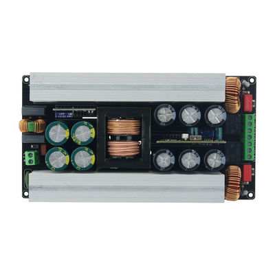 2x600W Stereo Digital Power Amplifier Board AC DC Converter dengan Switching Power Supply Bridged Speaker Protection Board Mount