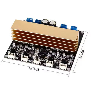 TPA3255 Amplifier Daya tinggi 4 Channel Kelas D Digital Amplifier Board untuk Rumah DIY Speaker Suara