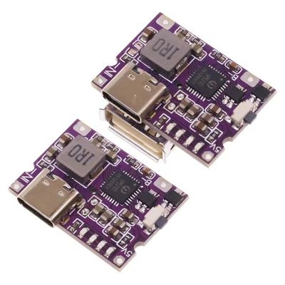 IP5310 Step-Up Power Module Type-C USB Boost Converter 5V 4.2V 3A Papan pengisian baterai lithium dengan indikator LED
