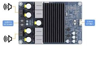 TPA3255 2x300W High Power Dual Channel Stereo Audio Amplifier Board Amplifier Daya Digital