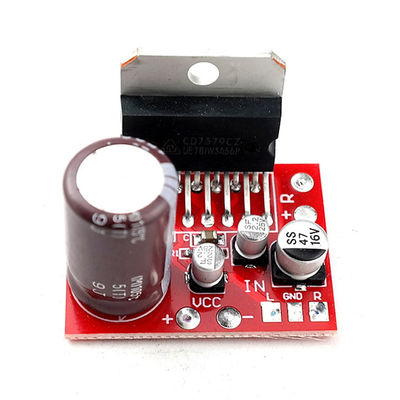 TDA7379 Modul Amplifier Daya Stereo Saluran Ganda DC9V-17.5V 38W + 38W Papan Audio Amplifier
