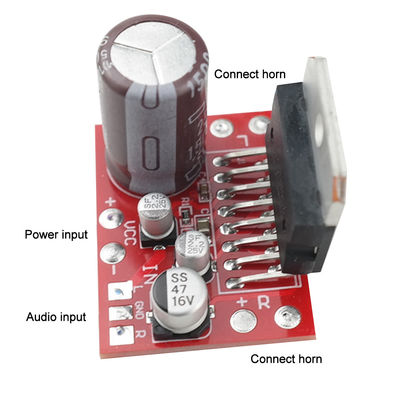 TDA7379 Modul Amplifier Daya Stereo Saluran Ganda DC9V-17.5V 38W + 38W Papan Audio Amplifier
