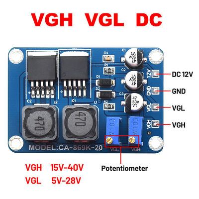 CA-869K Vgh Vgl DC Repair Module Board Converter Tcon Voltage Change Modify Regulator Led Lcd Tv Panel Alat Perbaikan