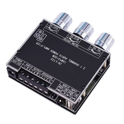 ZK-LT22 LT23 Audio Receiver Power Amplifier Module 2.1 Channel Subwoofer High Bass Adjustment Class D 12V Home TWS