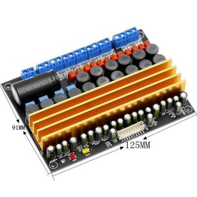 DC Adapter TPA3116 7.1 8-Channel 100W 100W 6*50W Kelas D Digital Power Amplifier Board untuk Speaker LED Pencahayaan Tidak ada cahaya
