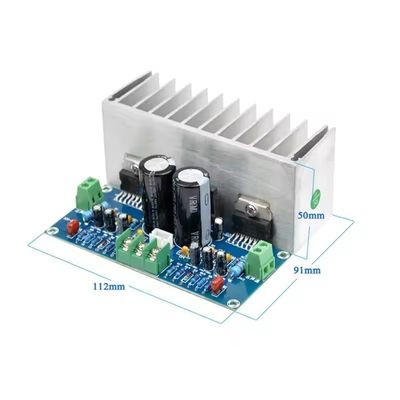 High-Power Class D Audio Amplifier Board 2*100W TDA7293 Stereo Digital Amp untuk Speaker AC12-32V
