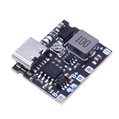 3.7V sampai 9V 5V 2A DC-DC Step Up Boost Module 18650 Lithium Battery Charging Discharging Board Type-C DC TP4056