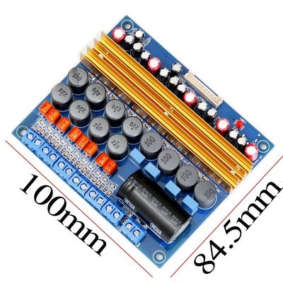 TPA3116D 5.1 Channel Kelas D Digital Amplifier Board 100W+100W+4*50W untuk Speaker Kuat