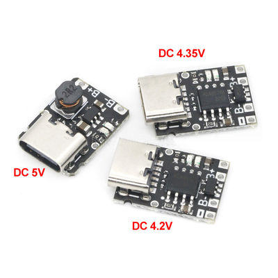 3.7V 4.2V 18650 Lithium Battery Charging Boost Power Board Protection Type-c Solusi Pengisian dan Pengurangan 5V yang Ideal
