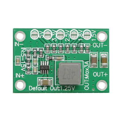 Creatall CA-1235 3A 5V-15V penukar tegangan disesuaikan dengan 20mm Integrated Circuit Model LED TV Power Supply Module