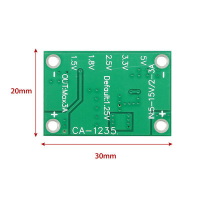 Creatall CA-1235 3A 5V-15V penukar tegangan disesuaikan dengan 20mm Integrated Circuit Model LED TV Power Supply Module