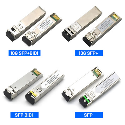 GPON PON 10G DWDM SFP 80KM Modul 10G Data Rate 1310nm Panjang gelombang untuk Jaringan FTTH 5G 80km Jarak SM Transceiver Optik