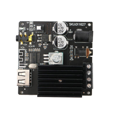 BT 5.0 Digital Power Amplifier Board 100W*2 Stereo Mini DIY Audio Module dengan U Disk &amp; AUX Input Support
