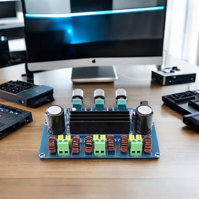 2.1 Channel Bluetooth 5.0 Digital Amplifier Board dengan 100W + 2x50W High Power Output