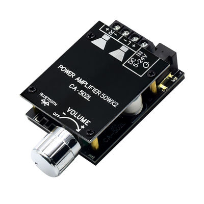 ZK-502L 2.0 Channel Digital Amplifier Board Home Theater HIFI Amplifier dengan BT5.0 50WX2 Metal Material Stereo Board ZK-502L
