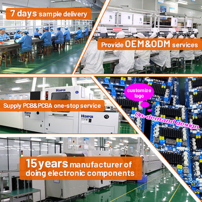 Modul PCB Papan Penguat Audio 2.0 Saluran 100W 16x14x6cm