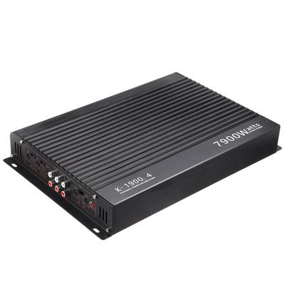 Jual Langsung Model Baru 1900.4 Amplifier Audio Mobil Berkualitas Tinggi 12V Alloy Aluminium In-Car Four-Way 4 Channel Crossovers