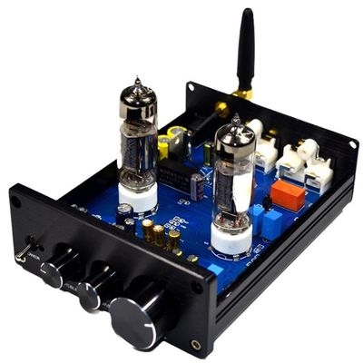 Preamplifier Tabung HIFI Audiophile 6J5 QCC3034 untuk Amplifier Rumah Nirkabel BT 5.1 dengan Penyesuaian Bass dan Treble Preamp